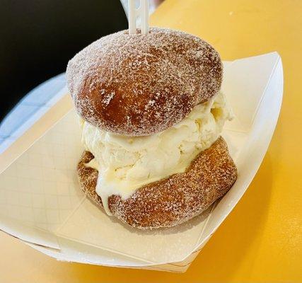 Malasadas ice cream sandwich-so good!!!