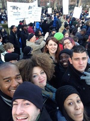 ECC represents at #MillionsMarchNYC #BlackLivesMatter