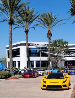 Saleen Automotive Technology Open House Corona California