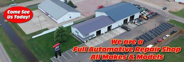 We are a full automotive repair shop!