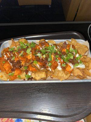 Loaded Buffalo Chicken Chips