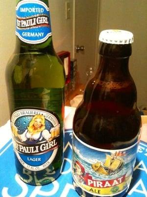 St. Pauly's Girl & Piraat - trying new beers...