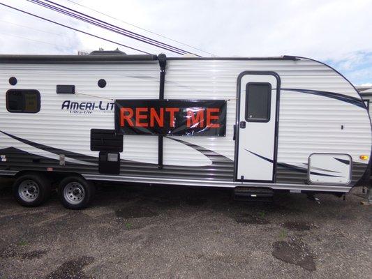 We have Rentals! We provide the delivery & setup so you can just show up and enjoy camping!