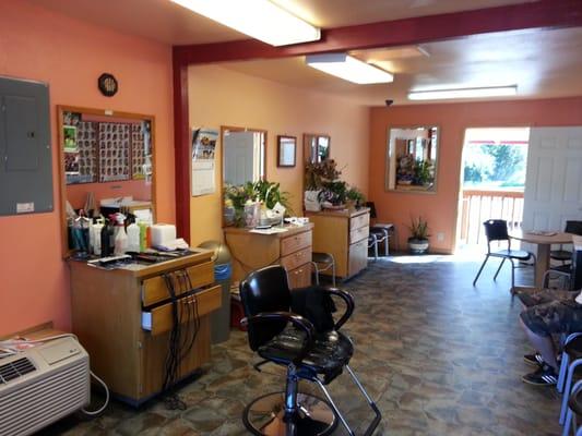 Interior of Hee's shop.