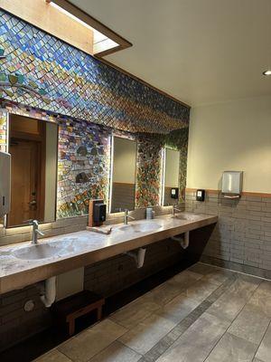 Lodge bathroom