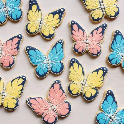 Butterfly Sugar Cookies