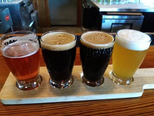 Lynbrook Raspberry, Notorious OAT, Stone milk stout, Weihenstephan