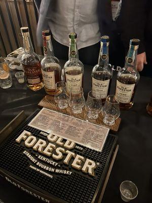 Bourbon tasting