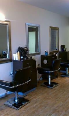 Hair styling stations