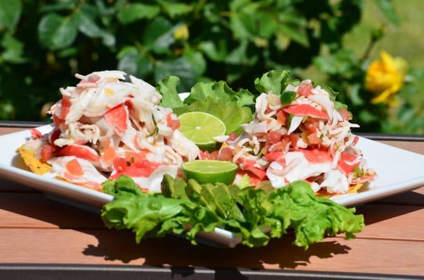 Our Ceviche Tostadas can be ordered  and delivered for your next office lunch