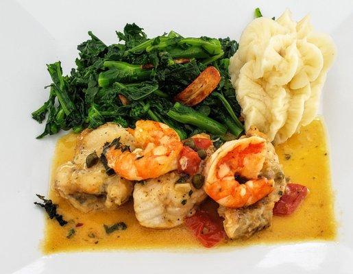 Monk Fish at Café Figaro