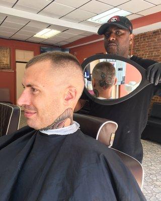 High skin fade by flasthebarber