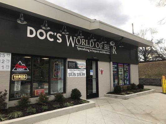 Docs world of beer new store! BPG (the six pack store) no longer exists! No mix and match 6pks