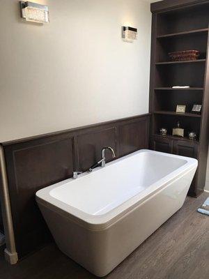 Custom bathroom remodel