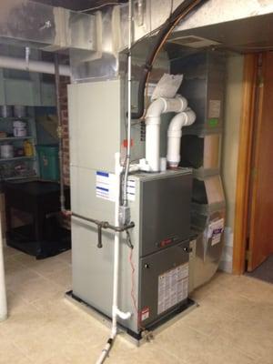 High-efficiency Trane Heating and Cooling Systems