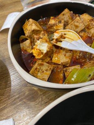 Mapo 22T. Tofu w/ Spicy Hunan Sauce