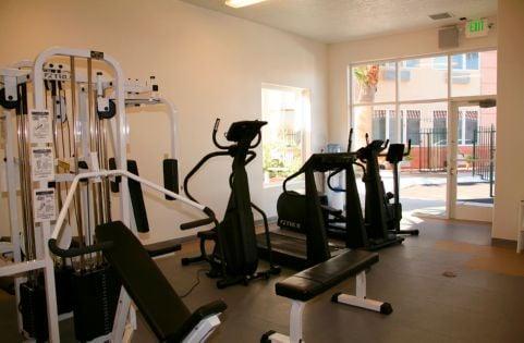 Work up some hunger in our fitness center before dinner or lunch at our on-site restaurant!