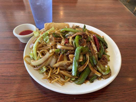 Lunch Mongolian Beef Combo