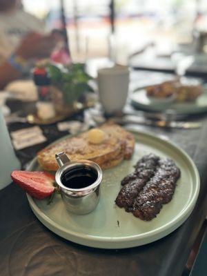 French Toast and Sausage