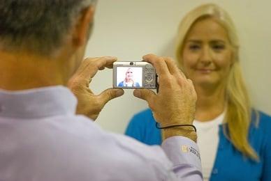 WE offer passport picture taking. No appointment needed.