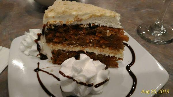 Housemade carrot cake