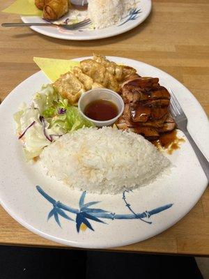 Chicken teriyaki and