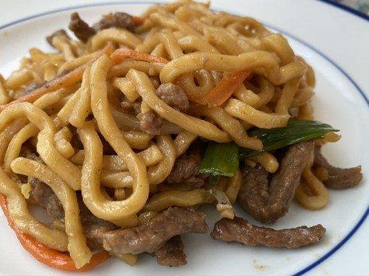 Beef lomein