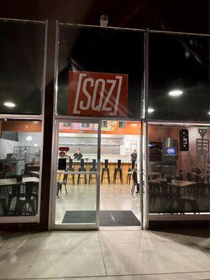 Street view to SQZ Burger in Lodi