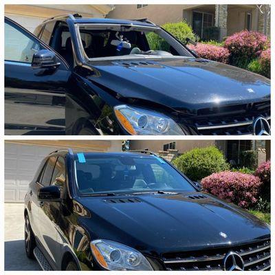 Mercedes windshield replacement