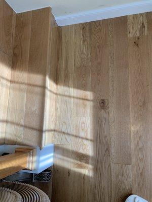 AFTER: They fixed my flooring today & it is beautiful! Such high quality! Can't wait to work with them again!  -Ms. R. Rascoe