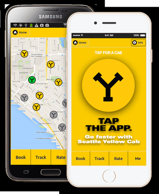 Tap the App for a Cab.
Keep Tabs on your Cab.
Schedule advance booking with the App.
Pay for just your ride with the App.