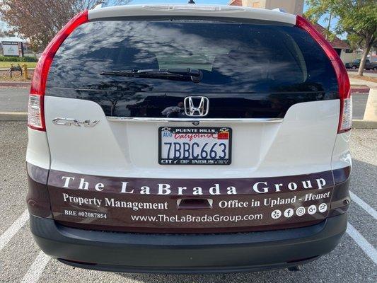 Look for us as you drive around town!