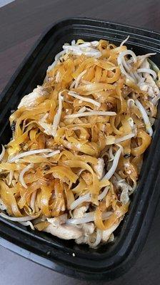 Pad Thai Chicken Noodle via doordash delivery