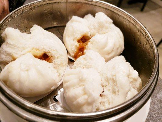 Steamed pork buns were super soft, light and fluffy. Only downside is the filling, not much pork at all.