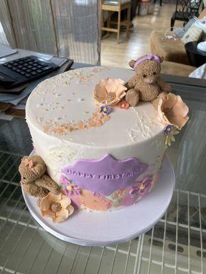 Cake for baby shower