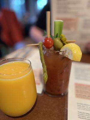 Garlic & Rosemary Bloody Mary / Orange Juice - Large