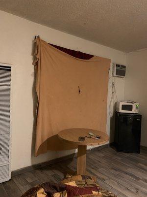 The "curtains"