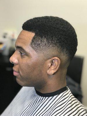 Low fade with shape up. Book a Standard Haircut