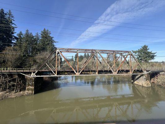 The train trestle