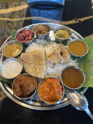 Lunch special... Thali