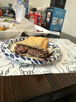 Steak sandwich