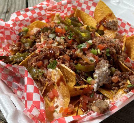 Shooters Cantina Brisket Nachos