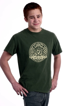 Erin Go Bragh Celtic Harp Tee            Small-XXLarge