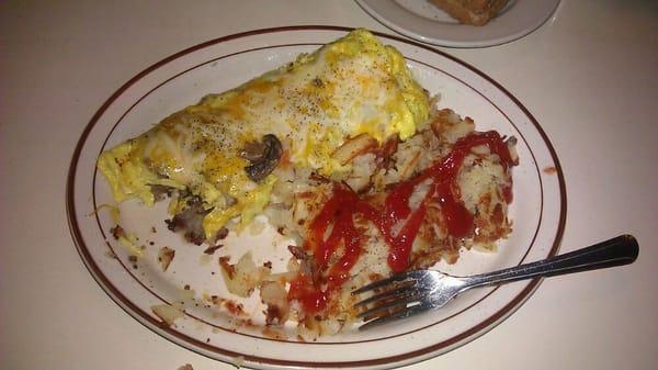 5 egg San Fran omelette its good!