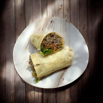 Cheesesteak wrap