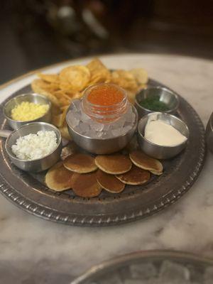 Amazing trout caviar