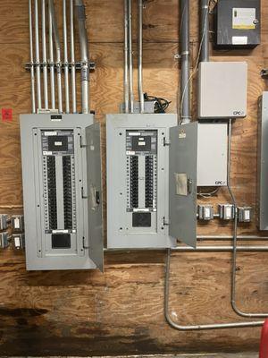 Relocating electrical circuits from main panel