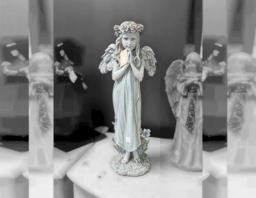 A lovely angel statue to brighten up any room