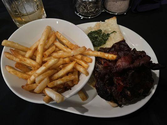 Bacon Burger w/ Truffle Fries