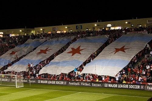 Pre-game TIFO display